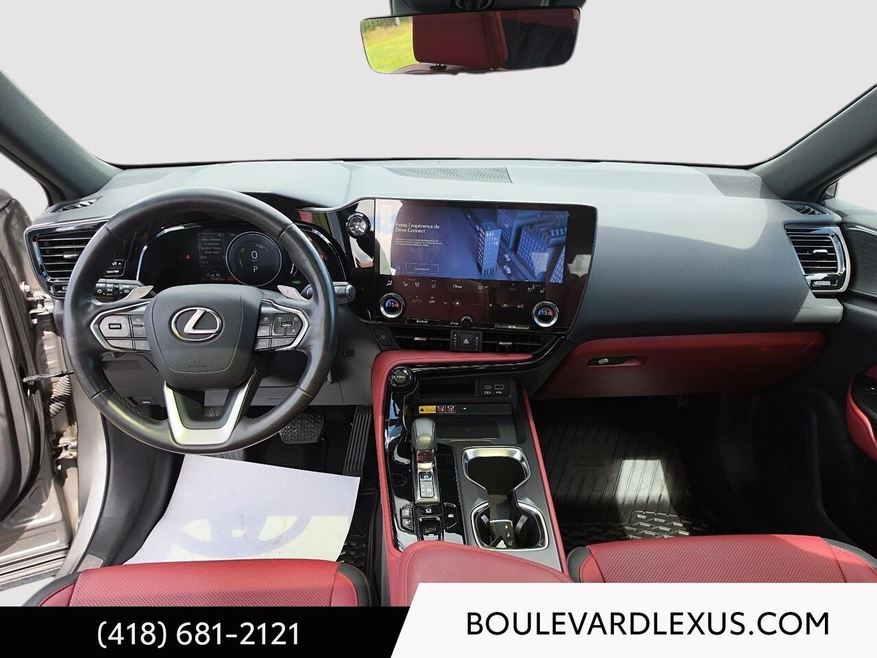 Lexus NX 19896A | NX 350h TI 2024 Argent Québec - photo #17