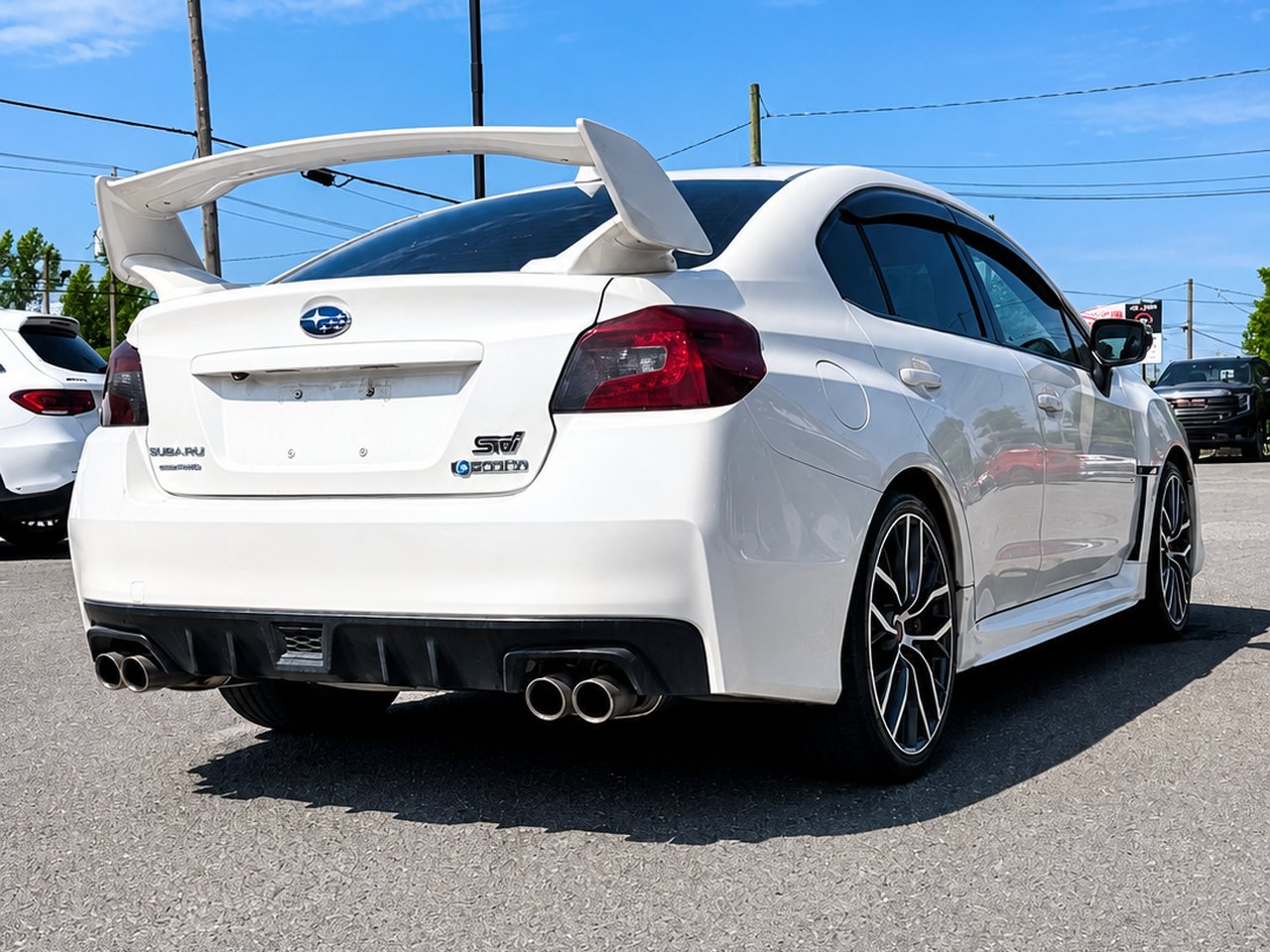 Subaru WRX STi 2020 Blanc Granby - photo #6