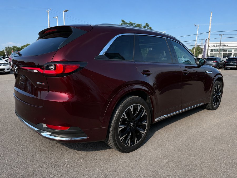 Mazda CX-90 hybride léger 2024 Rouge