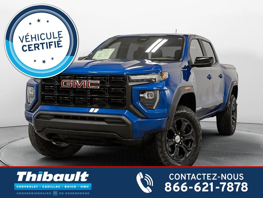 GMC Canyon 4WD Crew Cab Elevation Bas Kilométrage 2024 Bleu
