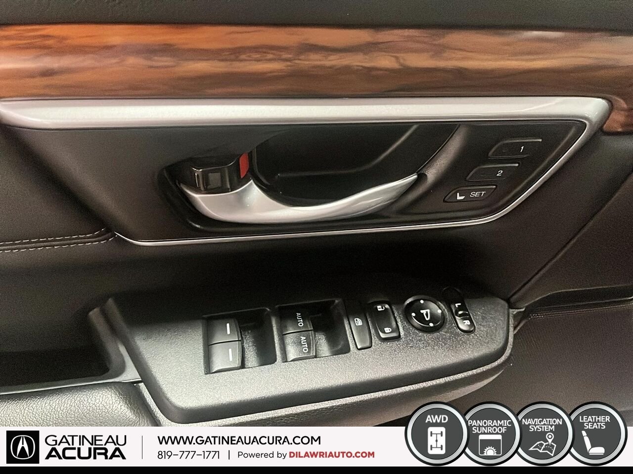 2020 Honda CR-V Touring AWD White Gatineau - photo #24
