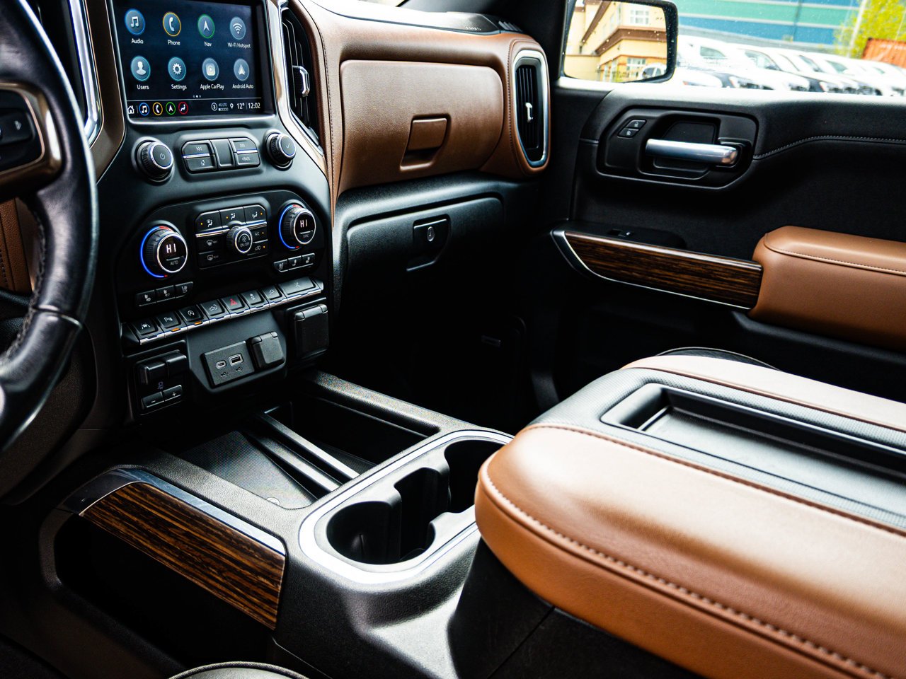 2021 Chevrolet Silverado 1500 4WD Crew Cab 147 High Country Black Sherwood Park - photo #29