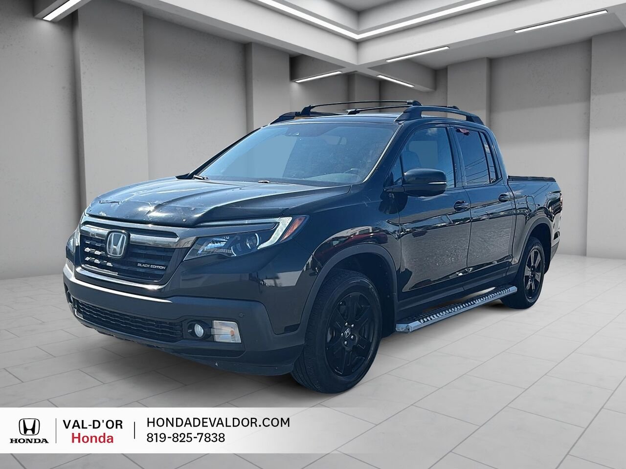 Honda Ridgeline Black Edition cabine multiplace 4RM TOUT ÉQUIPÉ 2017 Noir Val-d'Or - photo #0