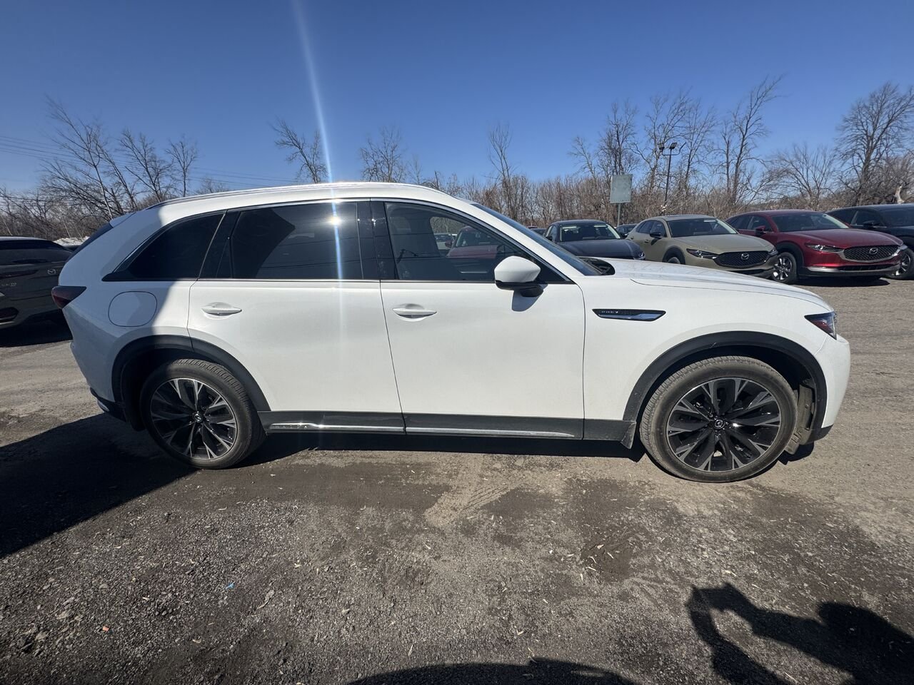 MAZDA CX-90 PHEV GT 2024 Blanc Saint-Jérôme - photo #3