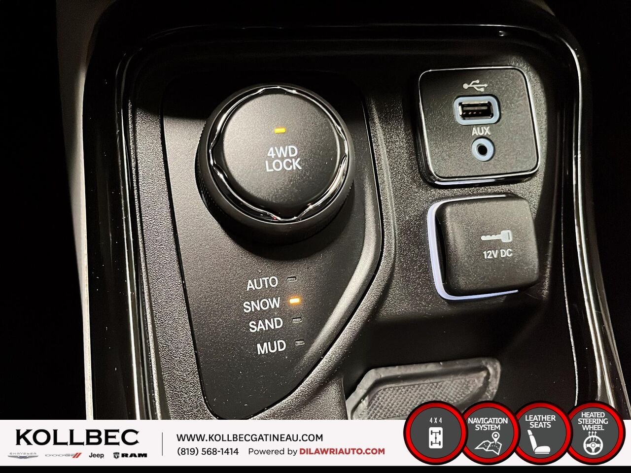 2018 JEEP COMPASS Limited 4x4 White Ottawa & Gatineau - photo #27