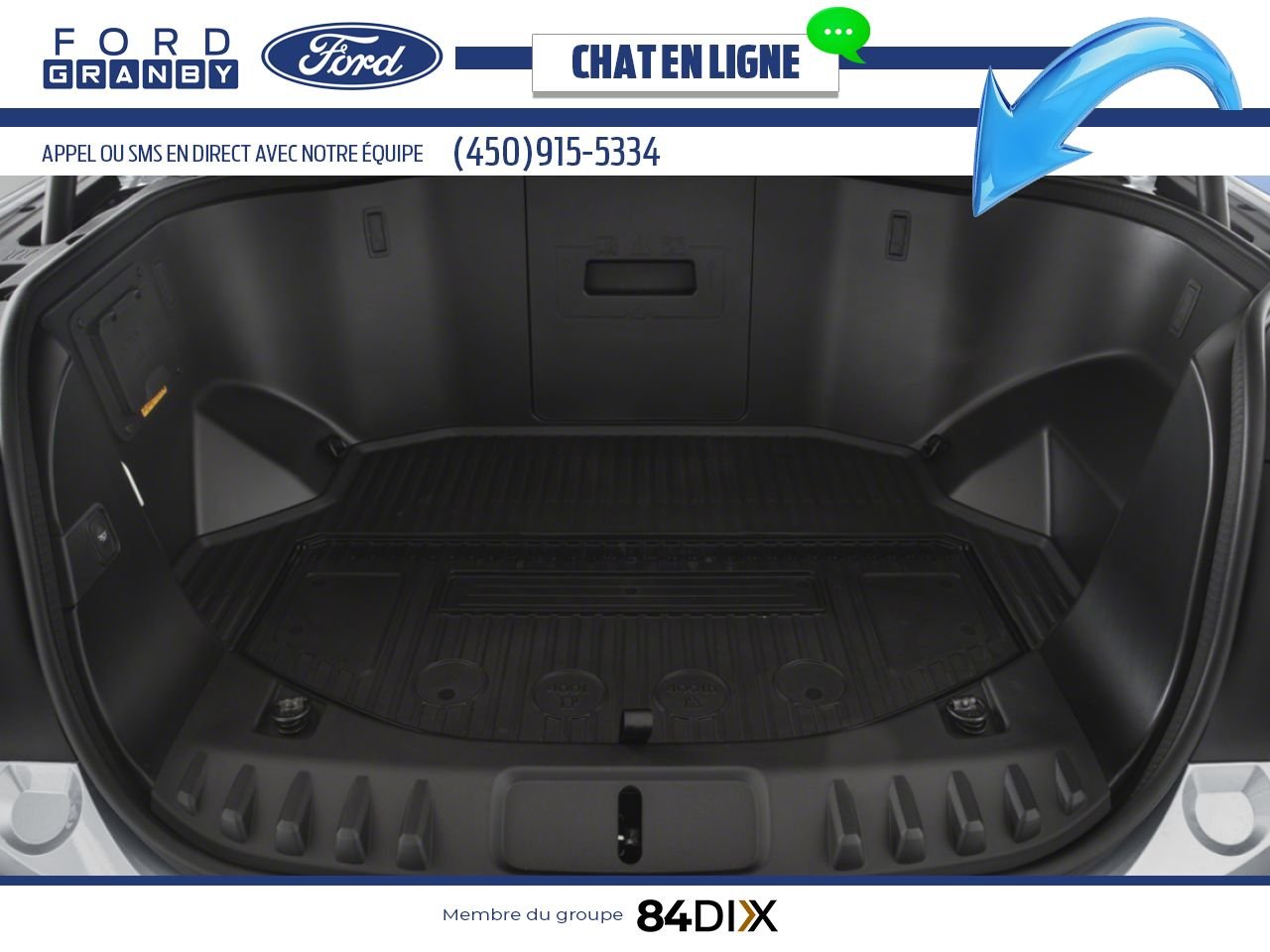 Ford F-150 Lightning 2025 Noir agate métallisé Granby - photo #4