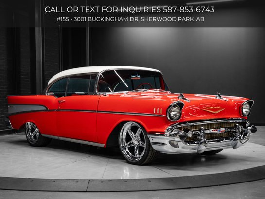 1957 Chevrolet Bel Air 1957 Red