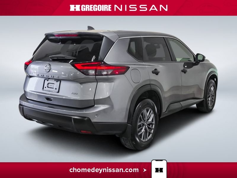 Nissan Rogue CL6972 | S AWD Mag Carplay Bancs Chauffants à partir2.99% 2024 Gris Laval - photo #8