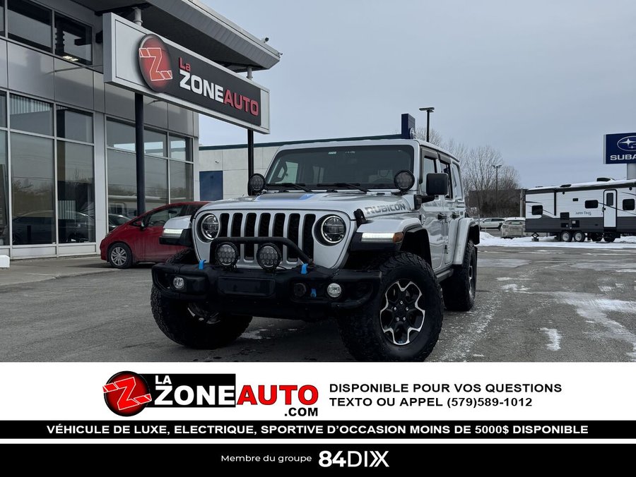 2022 Jeep Wrangler 4xe RUBICON 2022 Silver