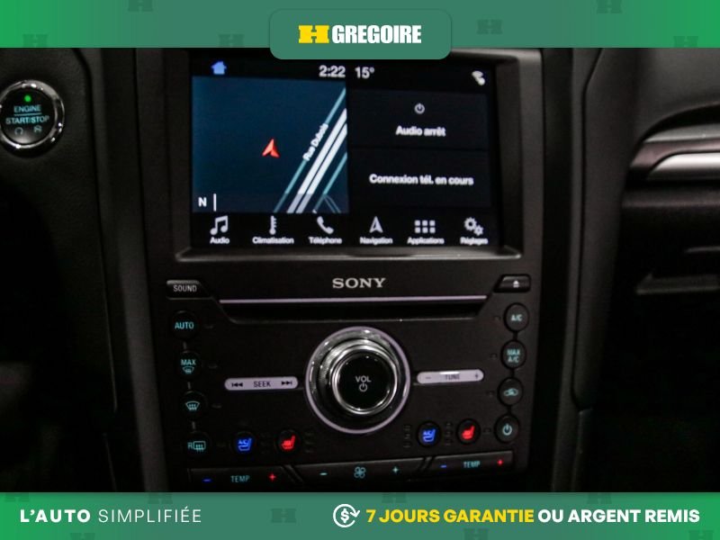 Ford Fusion 728870 | HYBRID TITANIUM CUIR TOIT MAGS CAM RECULE 2020 Gris Laval - photo #11