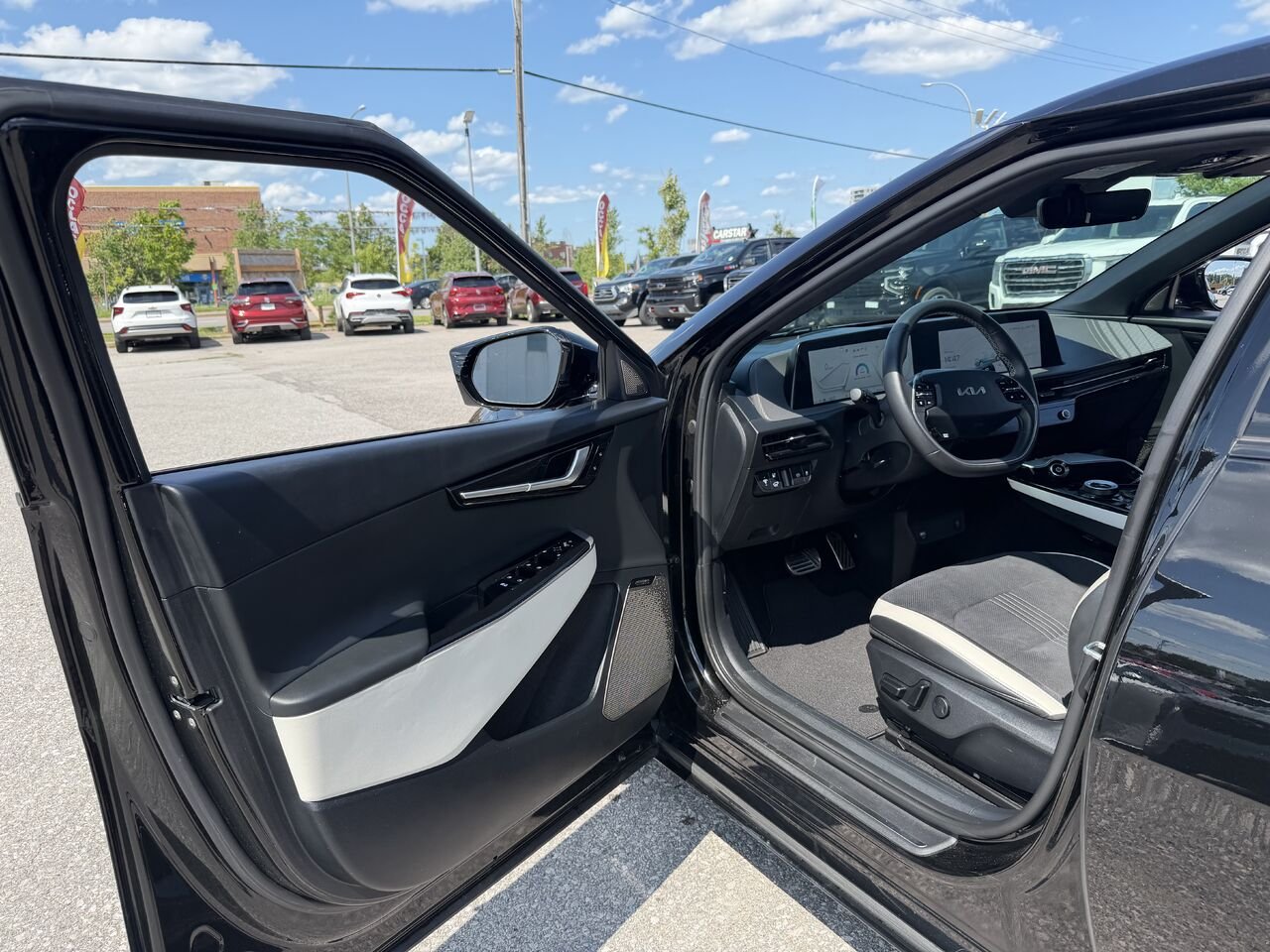 KIA EV6 GT LINE Land TI avec ensemble GT-Line 1 2024 Noir Gatineau - photo #1