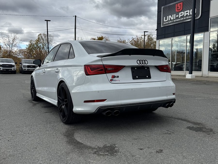 Audi S3 Technik 2015 2015 Blanc