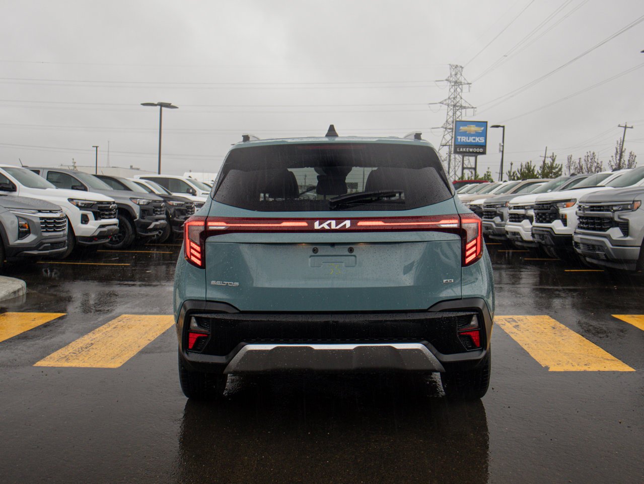 2025 Kia Seltos EX AWD Blue Sherwood Park - photo #8