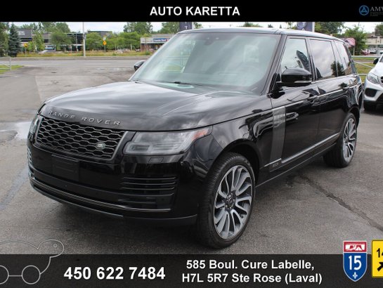 2019 Land Rover Range Rover 2019 Black