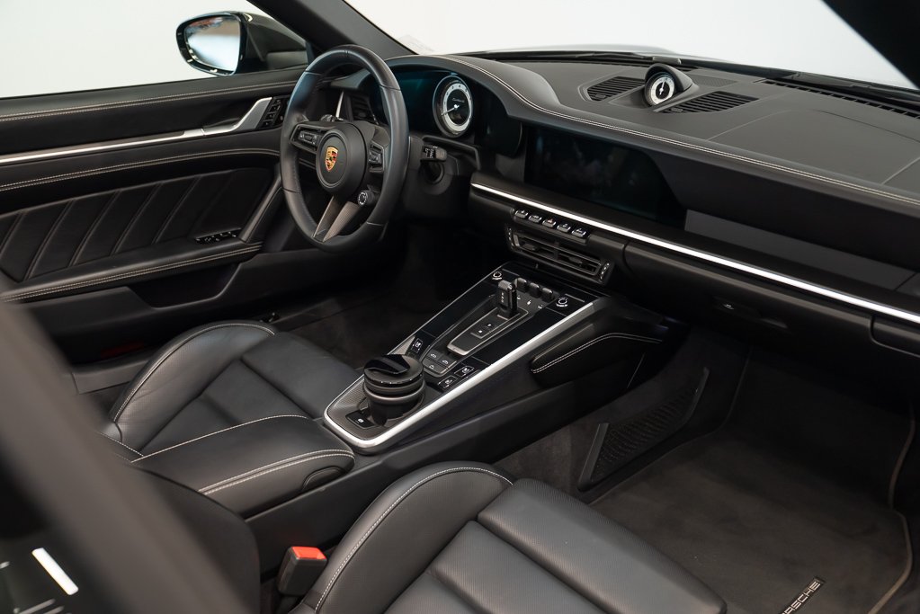 2021 Porsche 911 Turbo S cabriolet Black Kirkland - photo #16