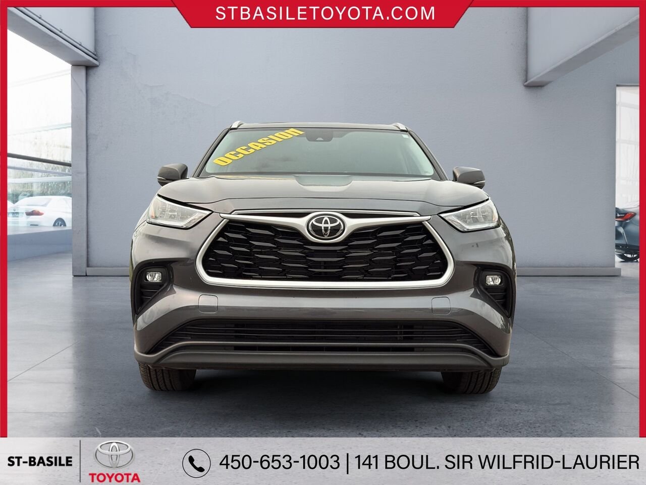 2025 TOYOTA Highlander Hybrid Grey Saint-Basile-le-Grand - photo #1