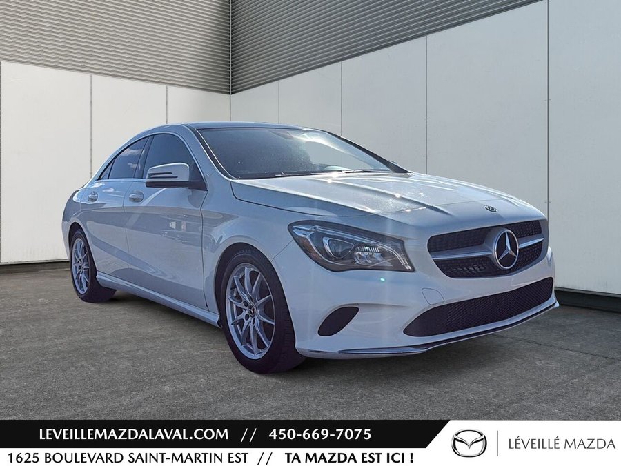 2018 Mercedes-Benz CLA 2018 White
