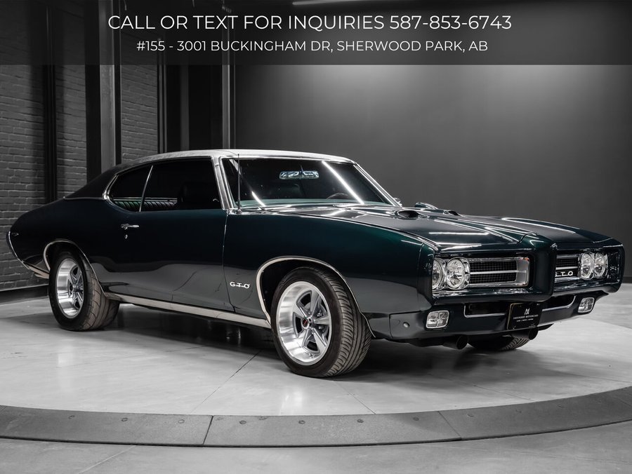 1969 Pontiac GTO 1969 Green