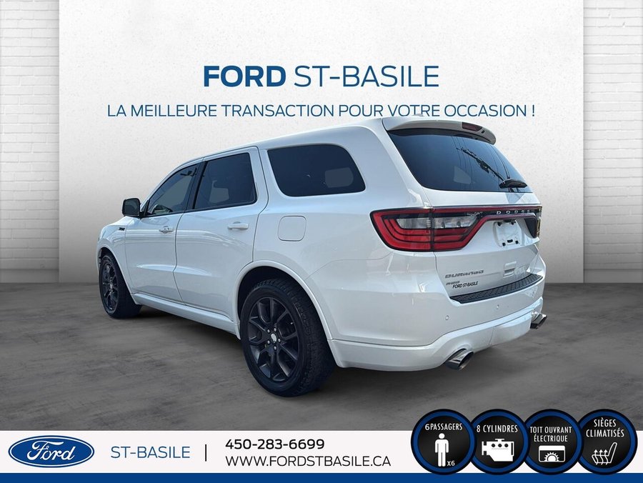 2015 DODGE DURANGO 2015 White