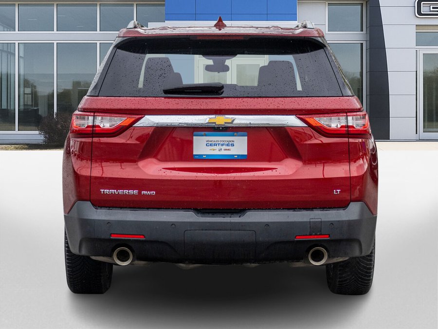 Chevrolet Traverse LT édition Grande expédition 4 portes TI avec 3LT 2018 Rouge
