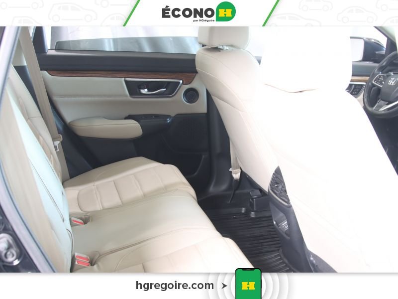 Honda CRV 821256 | TOURING AWD A/C CUIR TOIT MAGS 2018 Noir Laval - photo #25