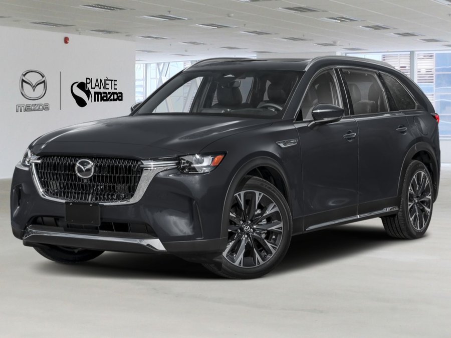 Mazda CX-90 hybride rechargeable 2026 2026 Noir de jais mica