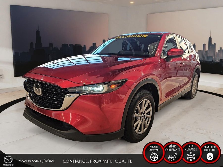2024 Mazda CX-5 GS TI sans désactivation de cylindres Red
