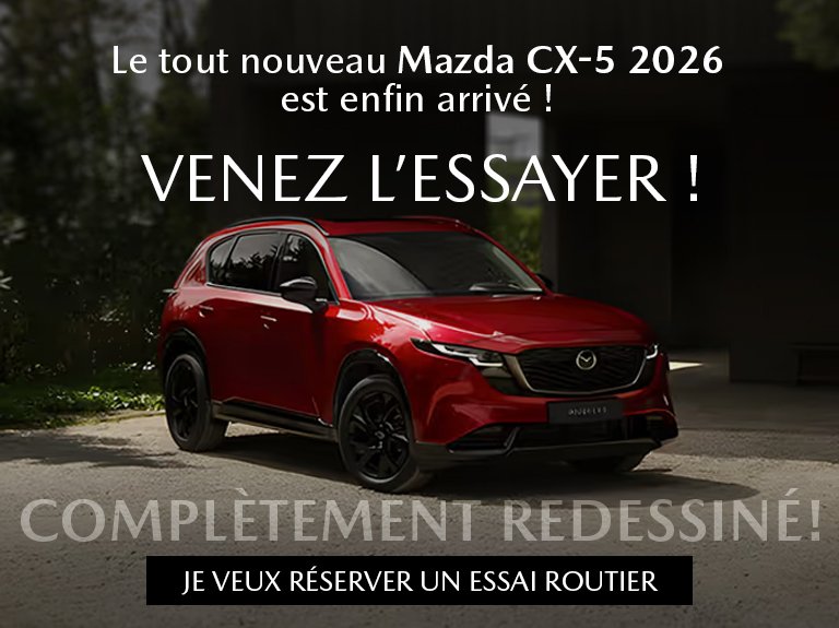 Donnacona mazda accueil mars CX 5 2026