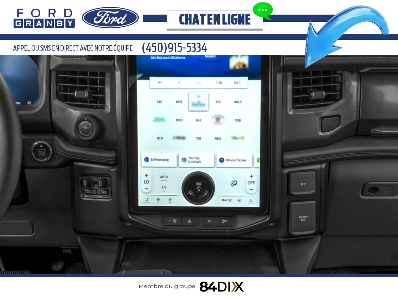 2025 Ford F-150 Lightning Antimatter Blue Metallic Granby - photo #5