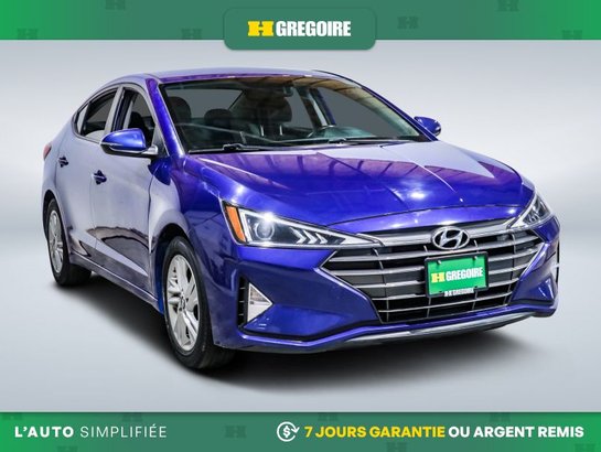 Hyundai Elantra 2020 2020 Bleu