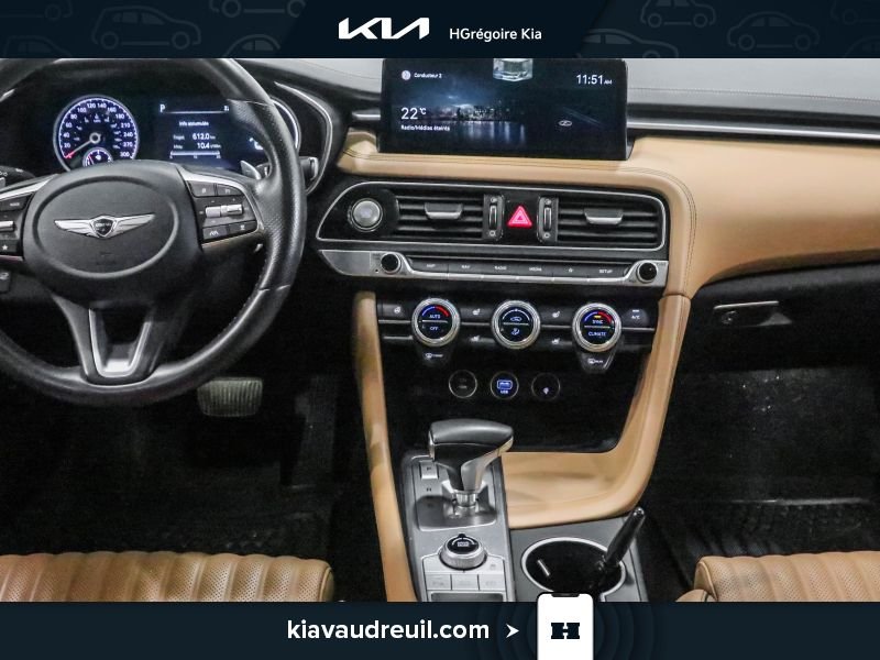 2022 Genesis G70 White Laval - photo #18
