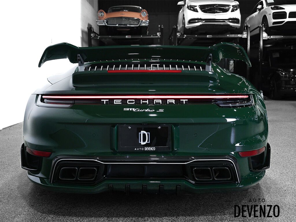 2022 Porsche 911 Green Saint-Eustache - photo #6