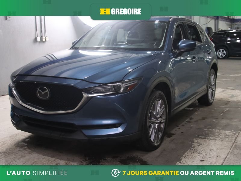 Mazda CX-5 820840 | GT AWD AUTO A/C MAGS CUIR TOIT NAV CAM RECUL BLUET 2020 Bleu Laval - photo #2