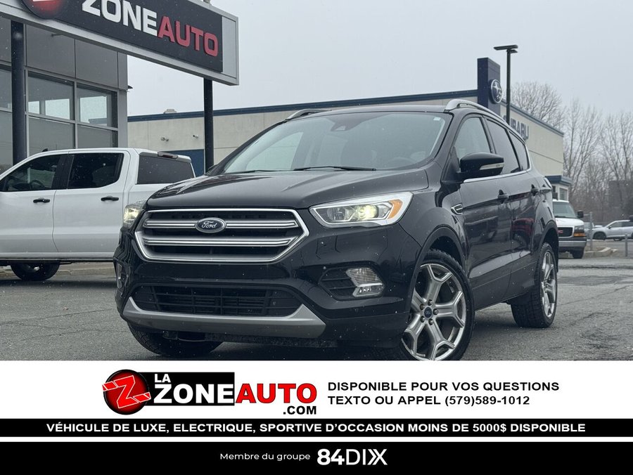 2017 Ford Escape Titanium 2017 Black