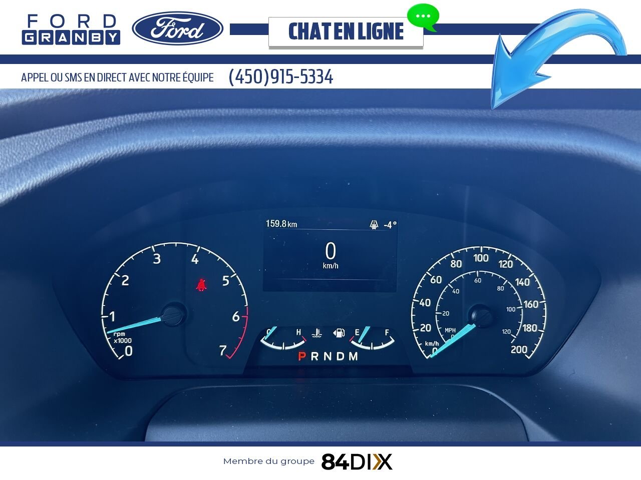 Ford TRANSIT FOURGON TRONQUÉ 2024 Blanc Granby - photo #8