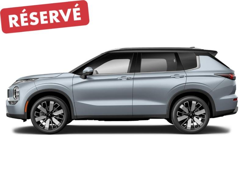 Mitsubishi Outlander GT S-AWC utilitaire sport 4x4 2025 Blanc diamant/toit noir