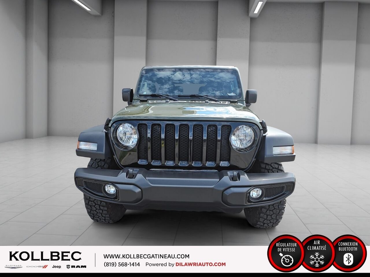 JEEP WRANGLER Willys Sport 4x4 2023 Vert Ottawa & Gatineau - photo #1