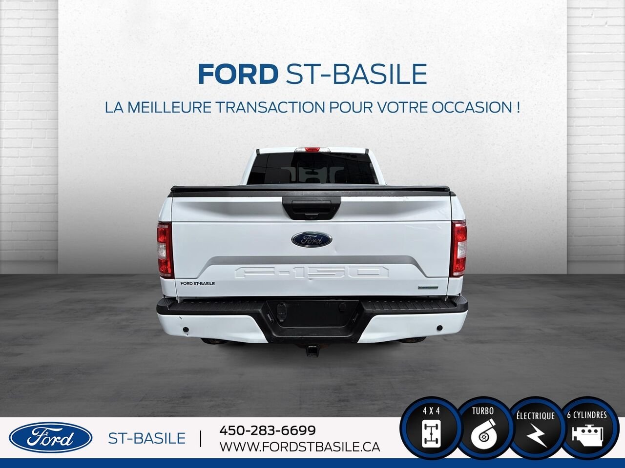 Ford F-150 2020 Blanc Saint-Basile-le-Grand - photo #6
