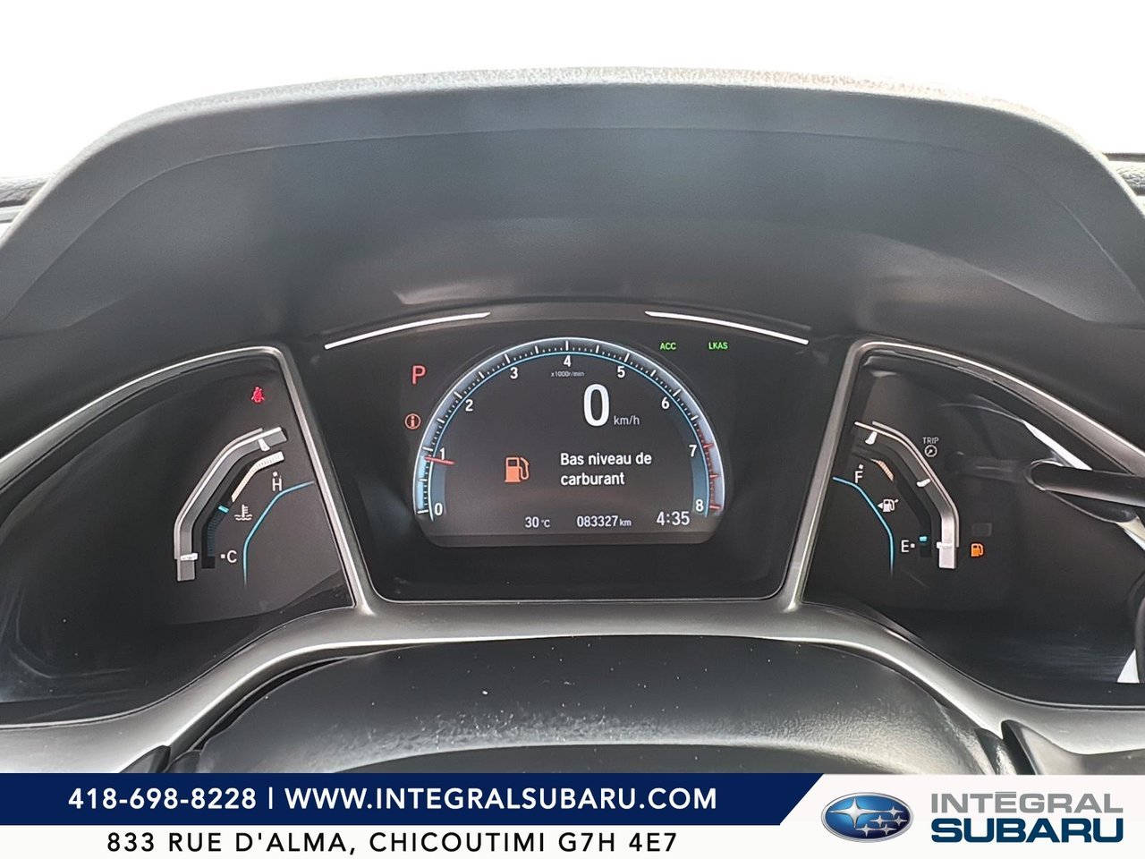 2021 Honda Civic Sedan VIN 2HGFC2F79MH004651 Grey Chicoutimi - photo #13