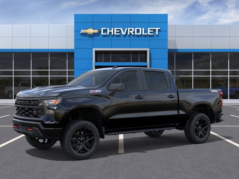 2026 CHEVROLET Silverado 1500 Custom Trail Boss cabine multiplace 4RM 147 po Black Ottawa & Gatineau - photo #1