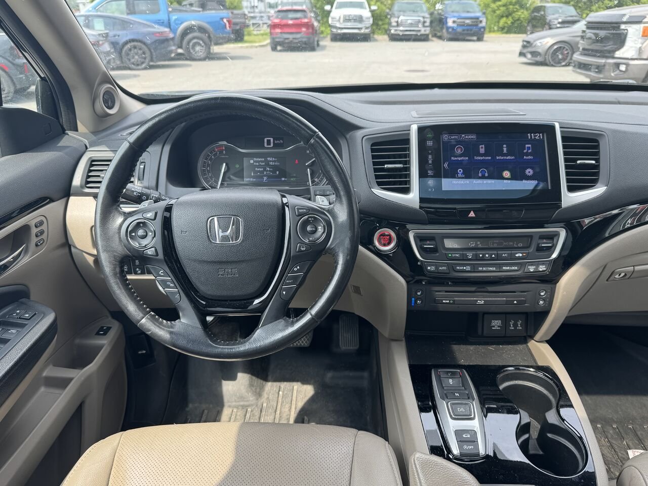 Honda Pilot Touring 2016 Noir Granby - photo #17