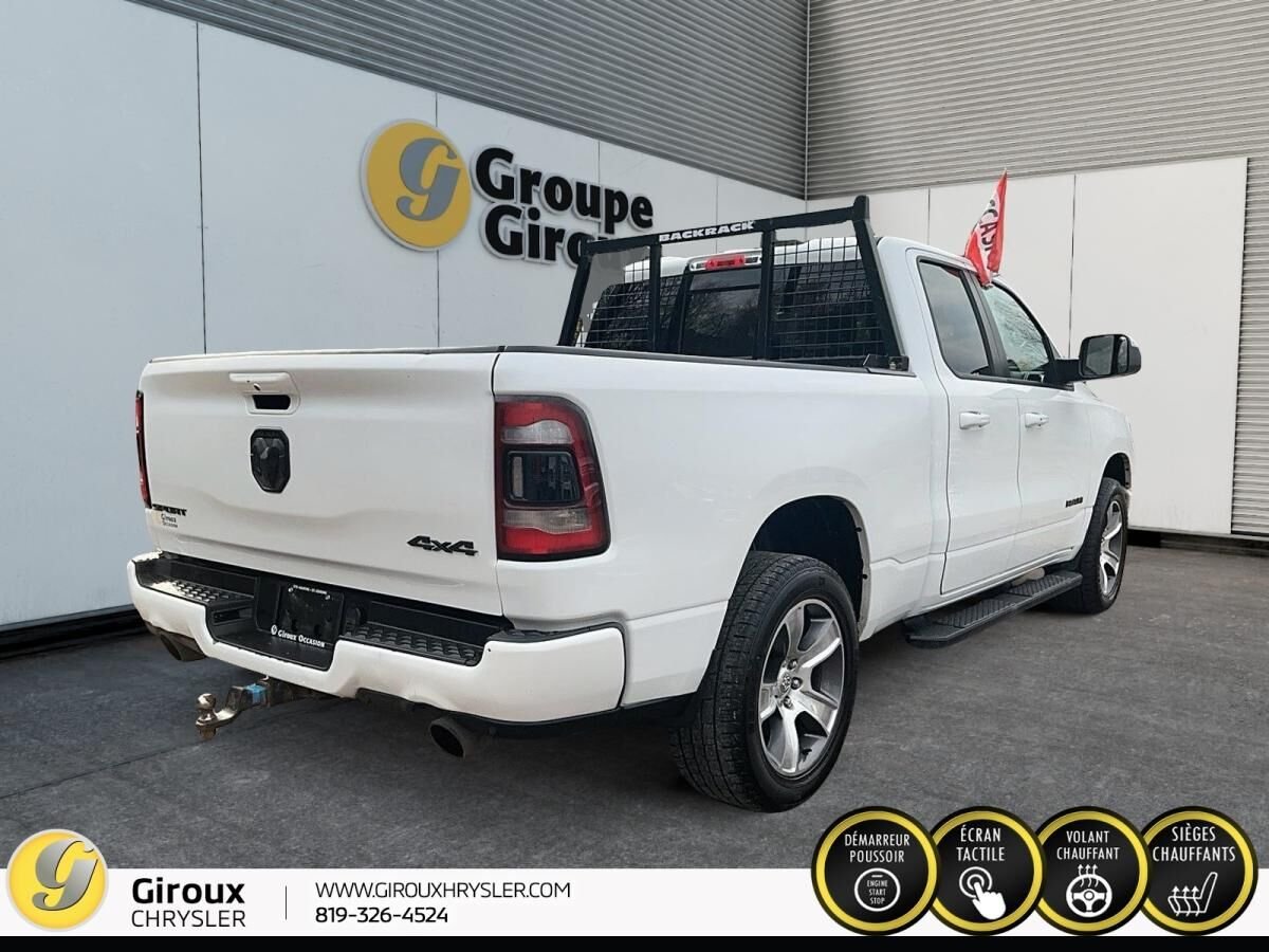 2019 RAM 1500 White Sainte-Agathe-des-Monts - photo #5