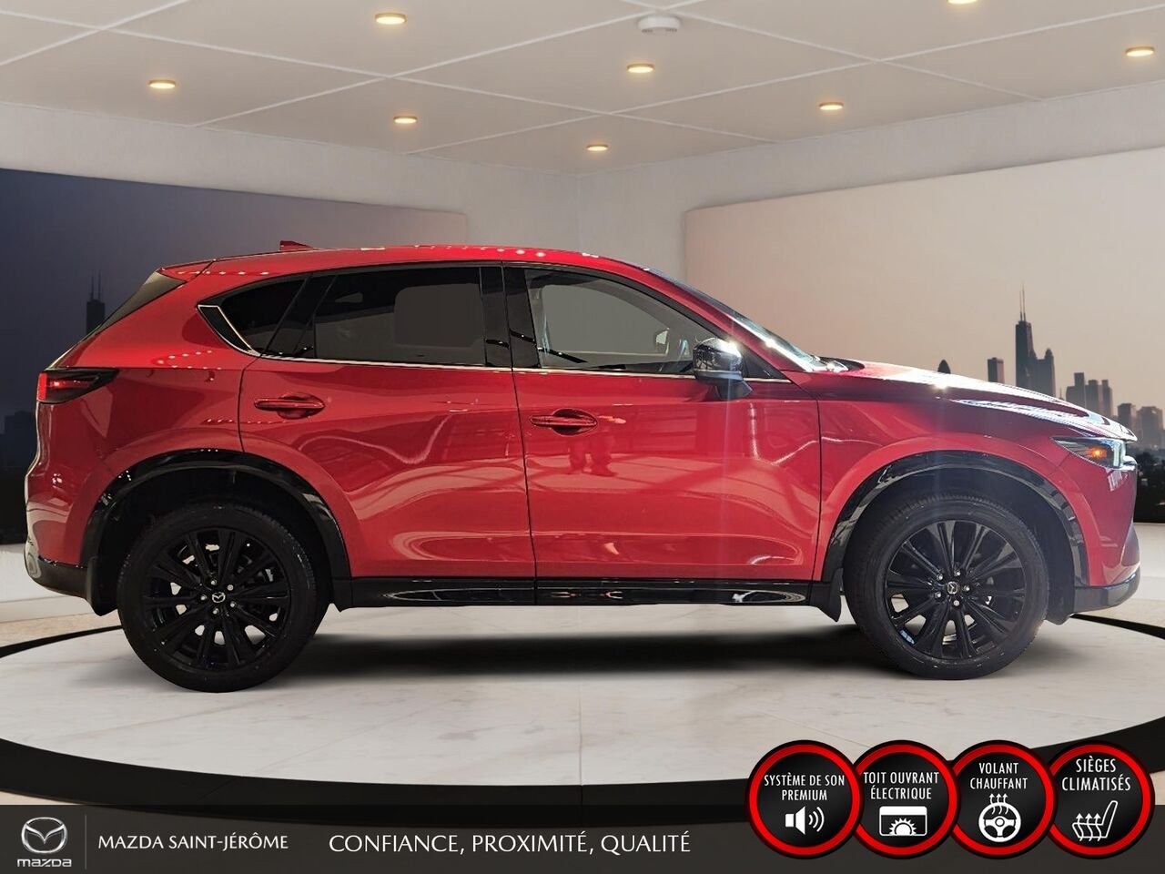 2023 Mazda CX-5 Red Ste-Agathe des Monts - photo #4