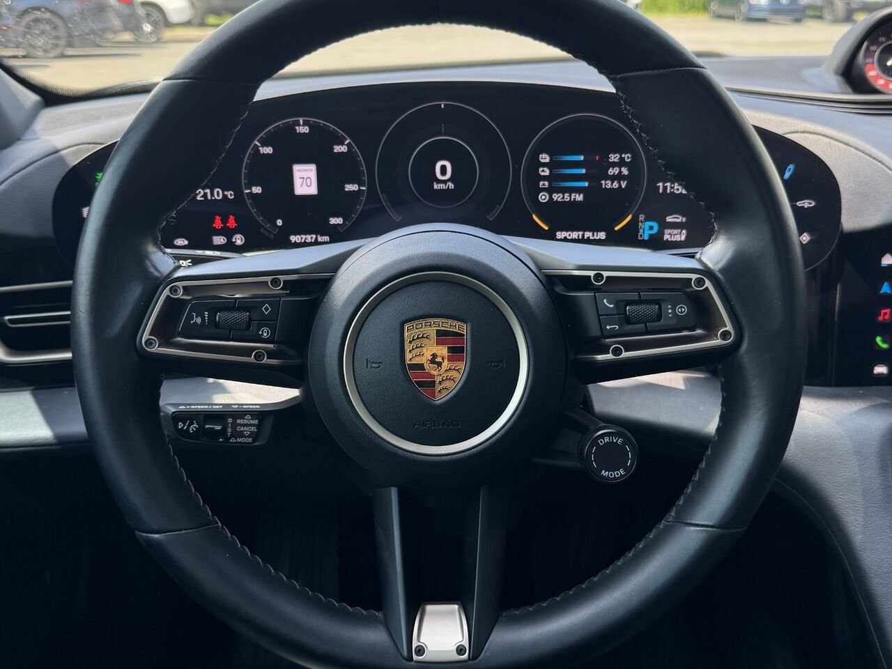 2020 Porsche Taycan 4S Blue Granby - photo #19