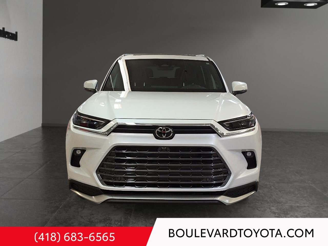 TOYOTA GRAND HIGHLANDER 100120A-109 | HYBRIDE PLATINUM MAX, AWD 2026 Blanc Québec - photo #1