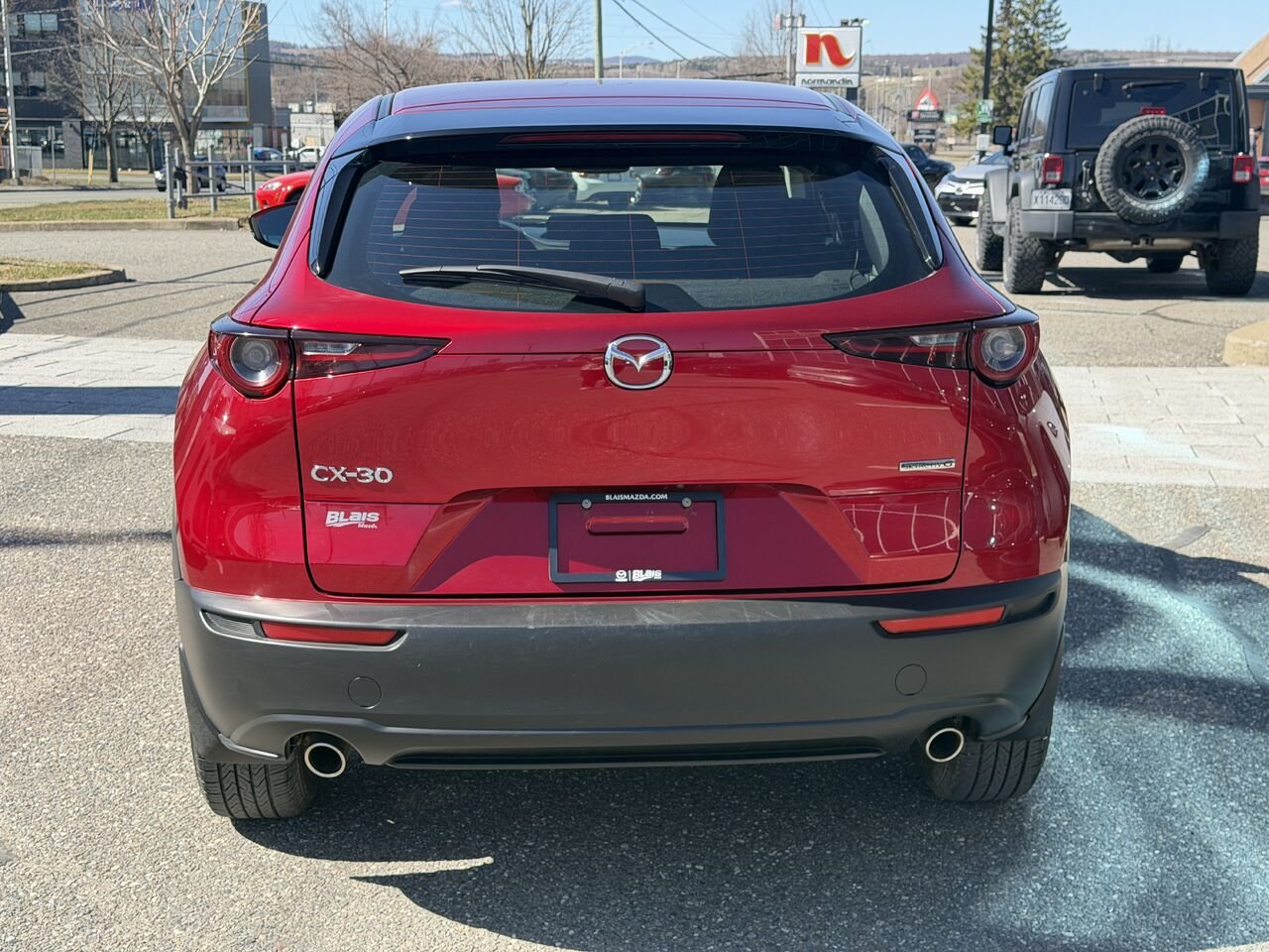 Mazda CX-30 2020 Rouge Ste-Marie - photo #4