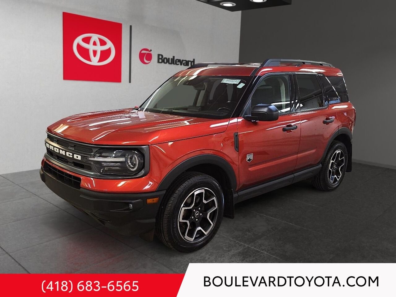 2023 Ford Bronco Sport 99420A-55 | BIG BEND 4x4 Orange Québec - photo #0