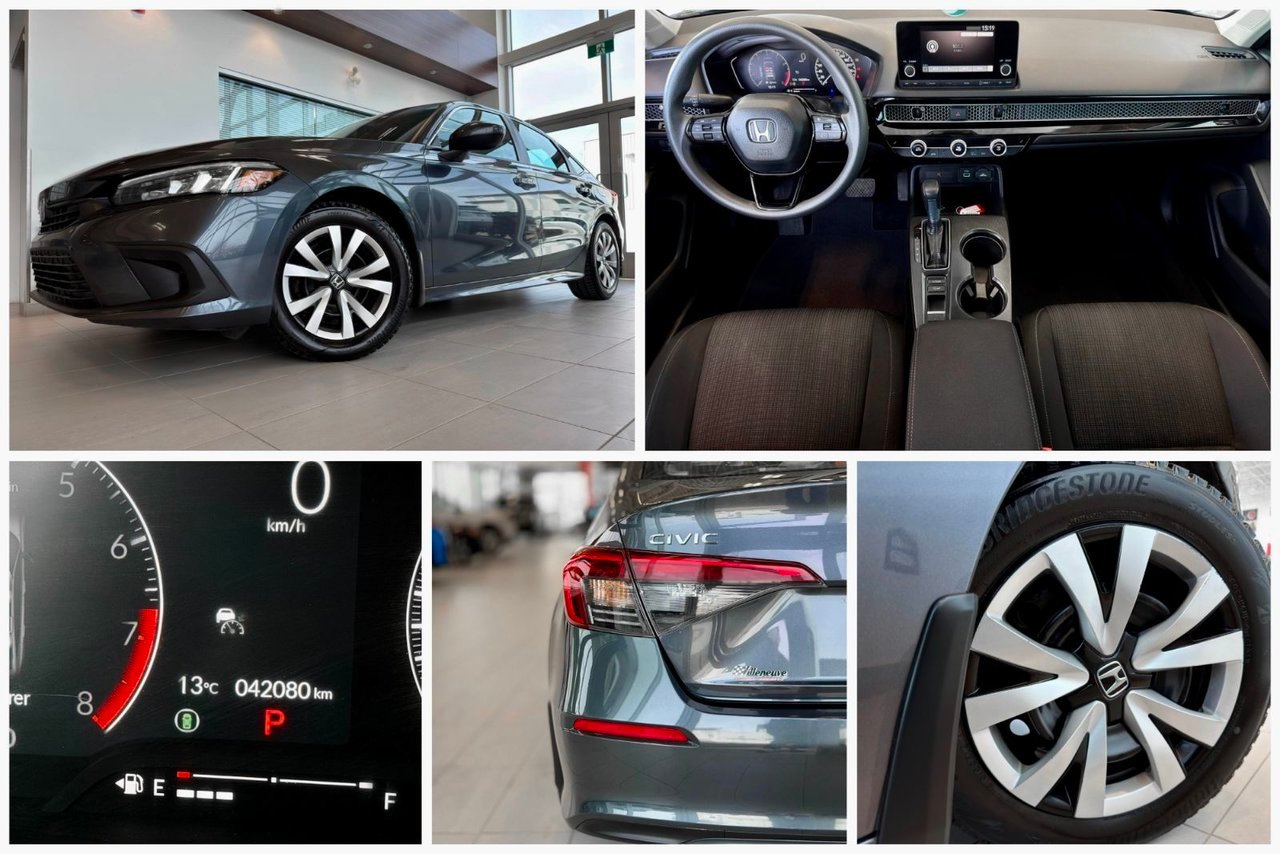 Honda Civic Sedan 2023 Gris Notre-Dame-des-Prairies - photo #12