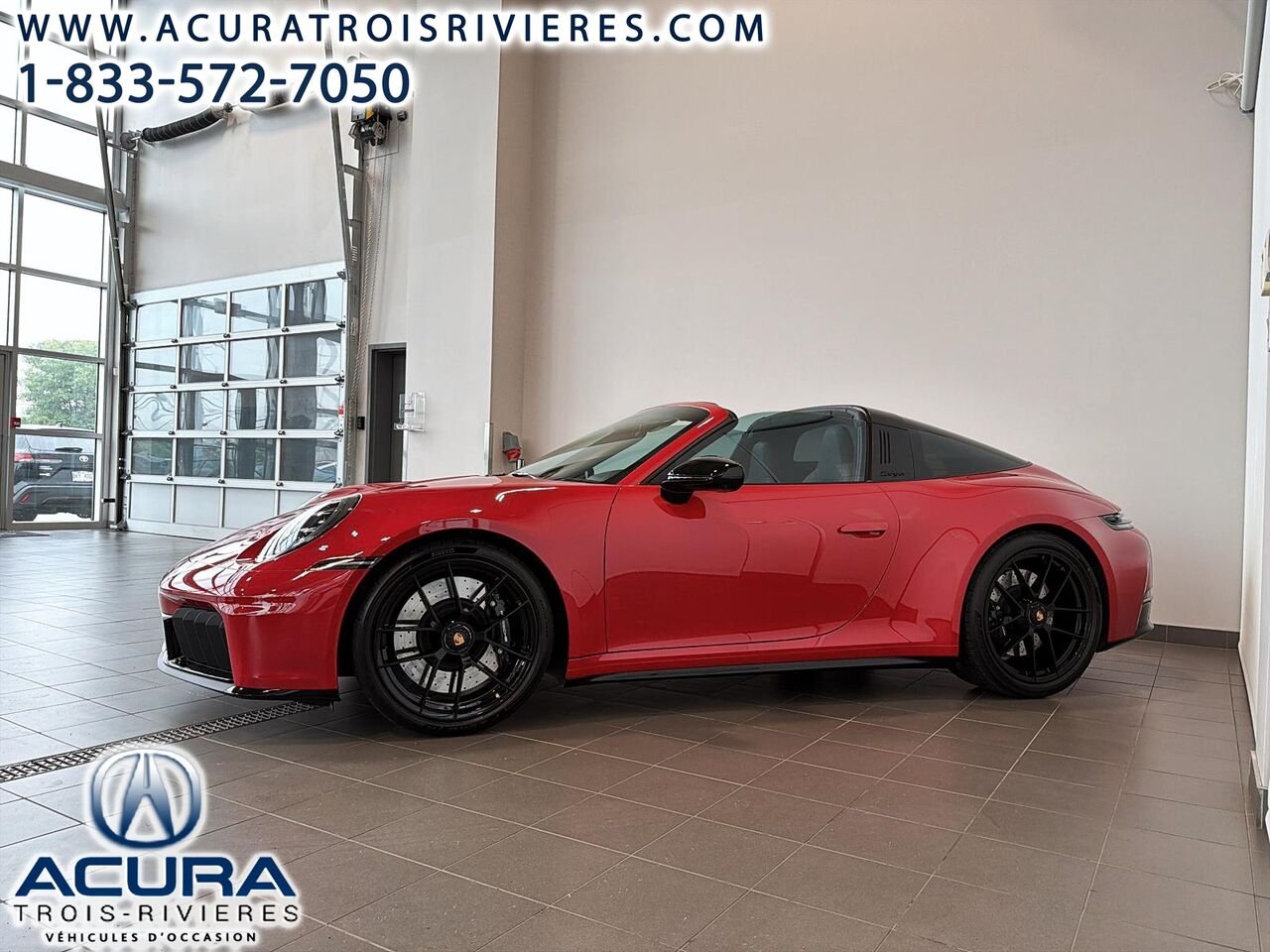 2026 Porsche 911 TARGA 4 GTS T-HYBRID Red Trois-Rivières - photo #10