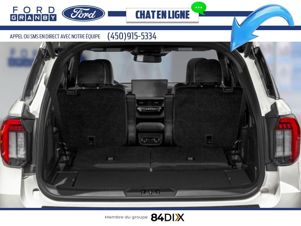 Ford Explorer 2026 Noir agate métallisé Granby - photo #3
